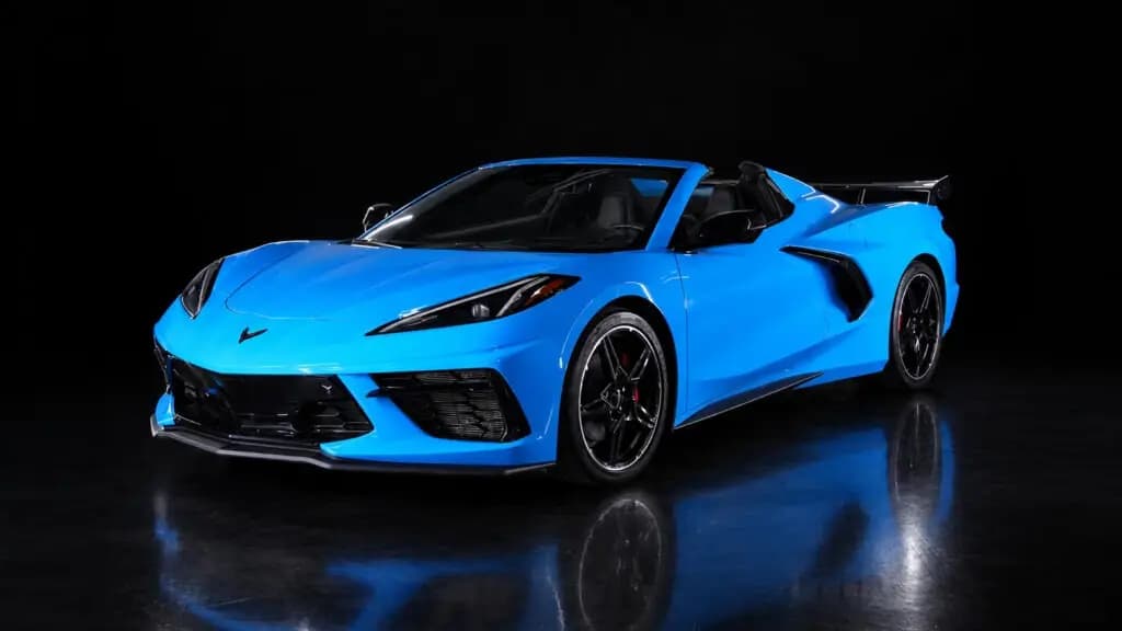 Chevrolet Corvette C8 Stingray, Rapid Blue