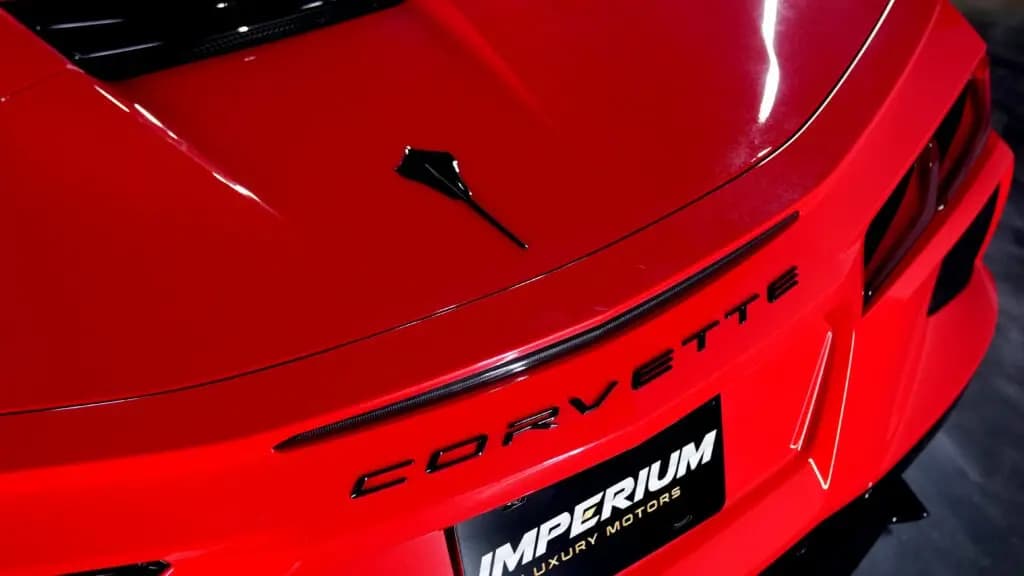 Chevrolet Corvette C8 Stingray, Red