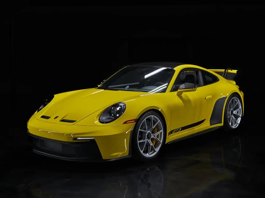 Porsche 911 GT3, Yellow